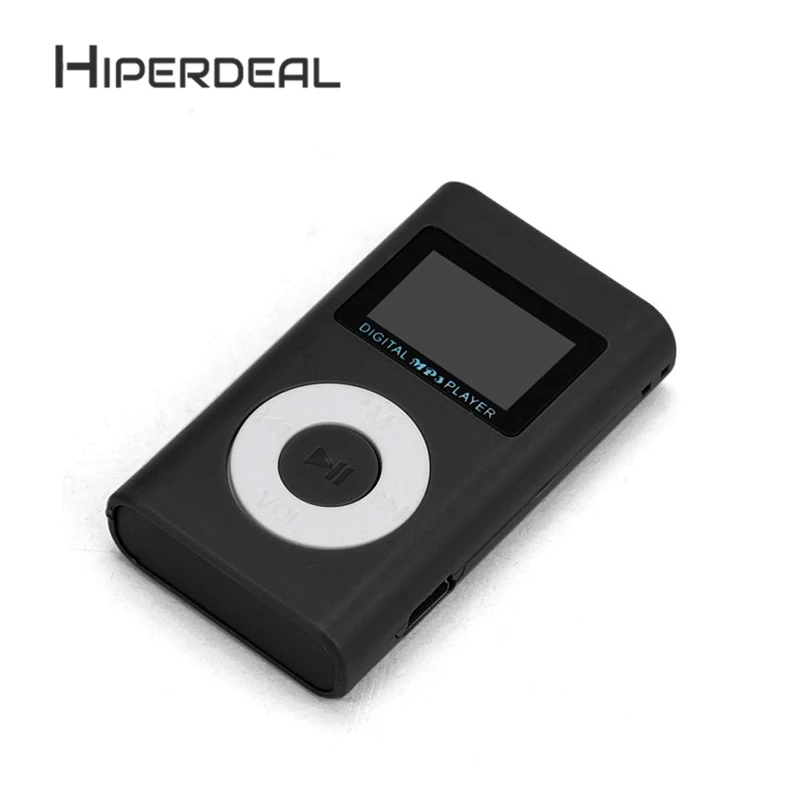 HIPERDEAL Модный USB мини MP3-плеер ЖК-экран Поддержка 32 ГБ Micro SD TF карта клип Музыка Медиа