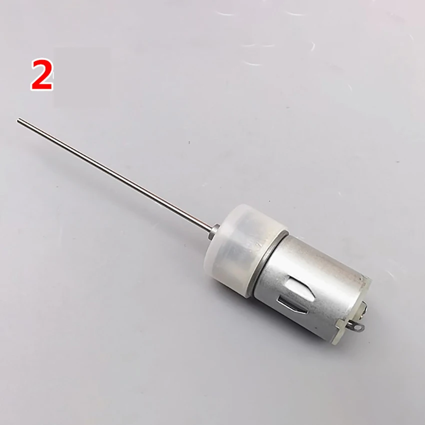 

DC 3.7V Long Shaft Geared Motor Positive and Negative Mini DC Motor Reduction Gear Box 120rpm/ 160rpm Electronic DIY Toy Motor