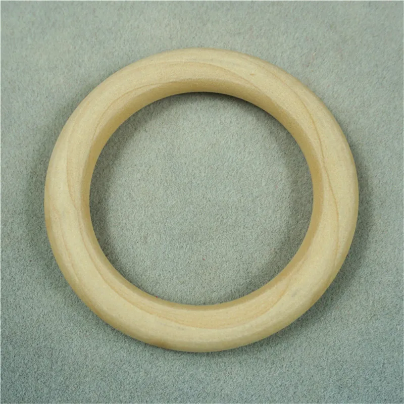 2019 деревянные дневные кольцо круги бусины из необработанного натурального