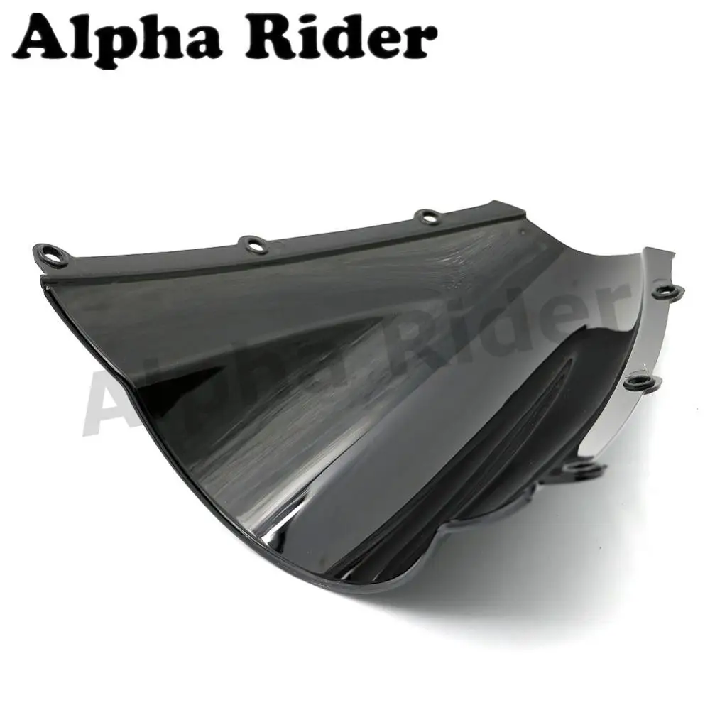 Двойной пузырь лобовое стекло мотоцикла для Honda F5 2003 2004 CBR600RR CBR 600RR ABS черный