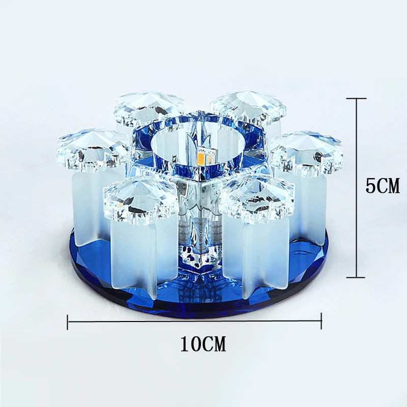 

Led ceiling light Ceiling lamp modern crystal lamp for living room vintage dining room kitchen hotel light fixture lustres 3W