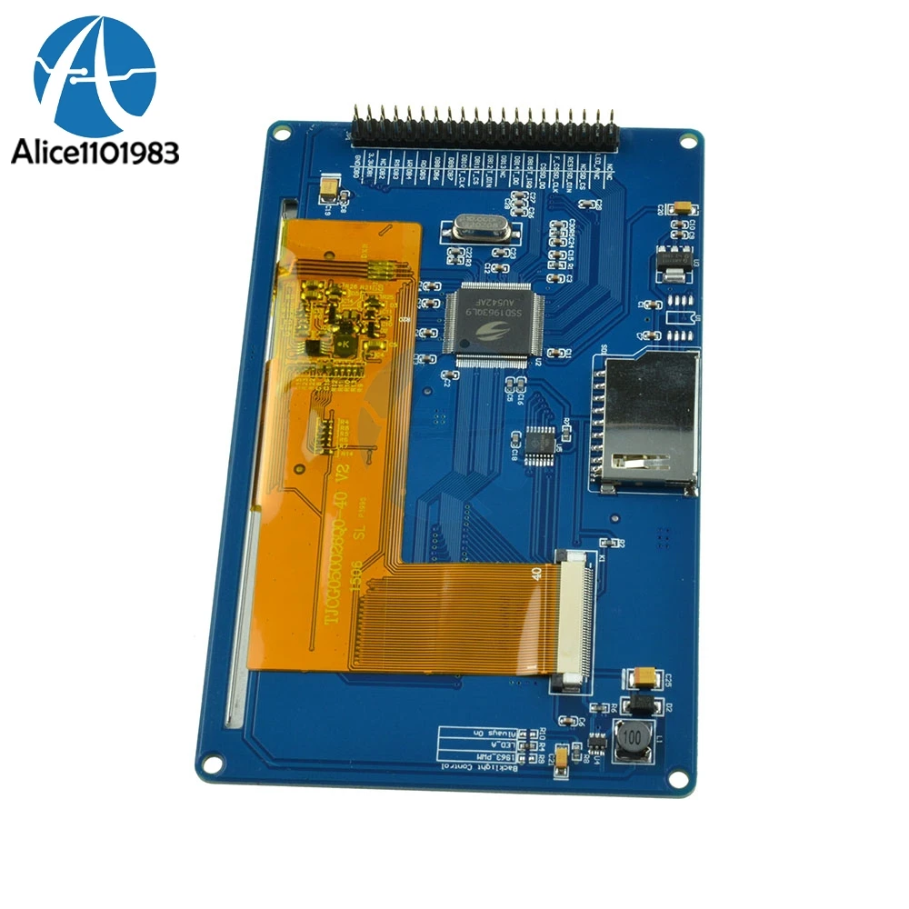 Сенсорный экран 5 0 дюйма 800x480 TFT SSD1963 модуль сенсорной панели для AVR STM32 ЖК-модуль с