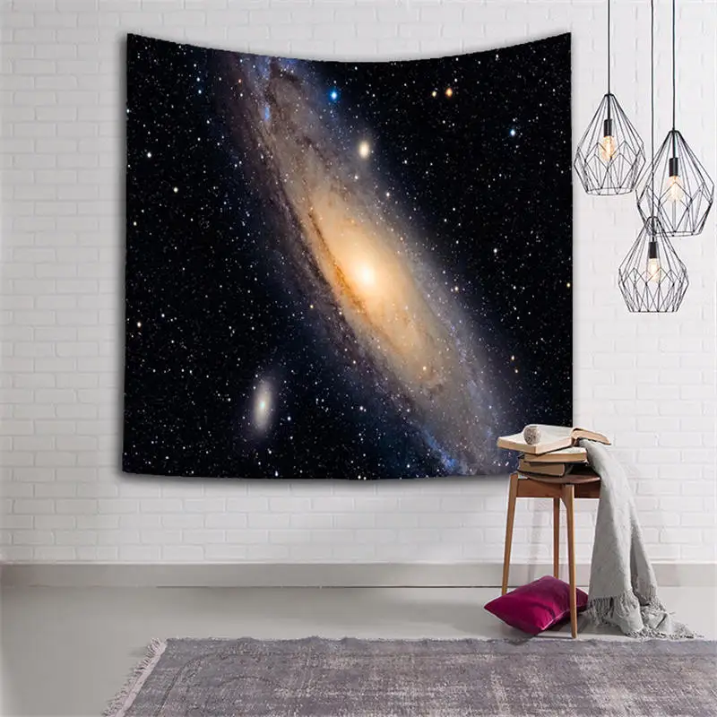 Psychedelic Galaxy Космический настенный гобелен пледы ковер одеяло Кемпинг палатка