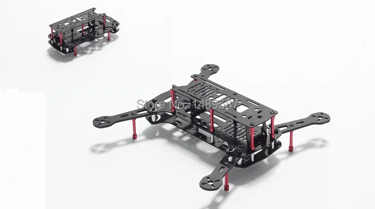 Складывающийся Квадрокоптер с рамкой из углеродного волокна 260 для FPV фотографии