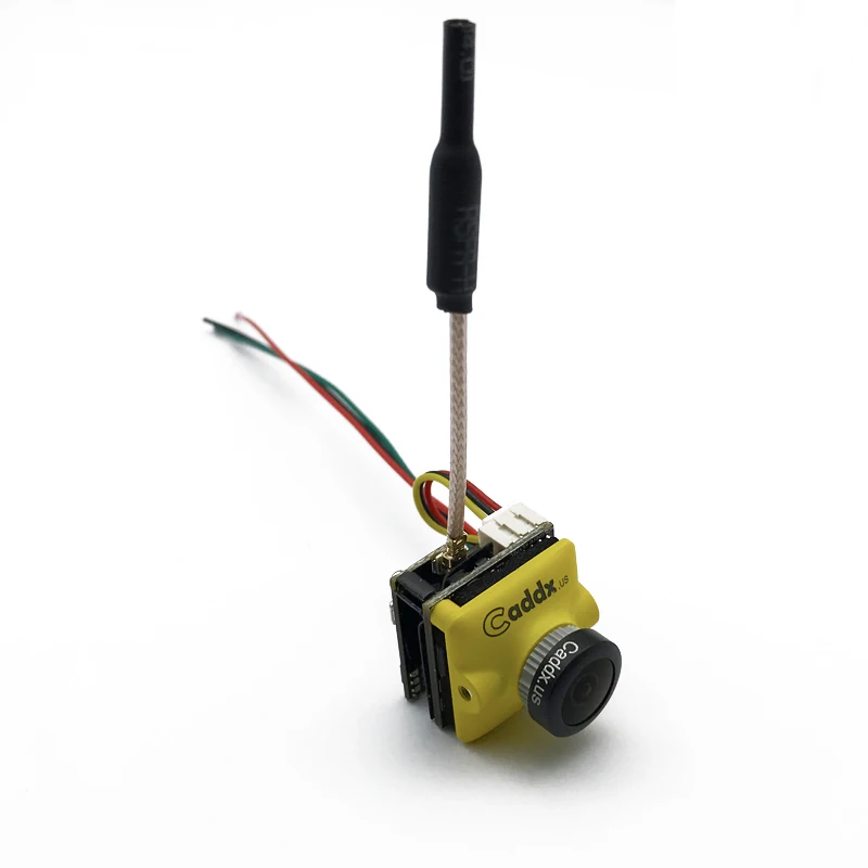 5,8 Г 48CH передатчик FPV 25/100/200 мВт Поддержка smartaudio 5-24 В постоянного тока, с Caddx Turbo Micro F2 CMOS 2,1 мм 1200TVL с видом от первого лица