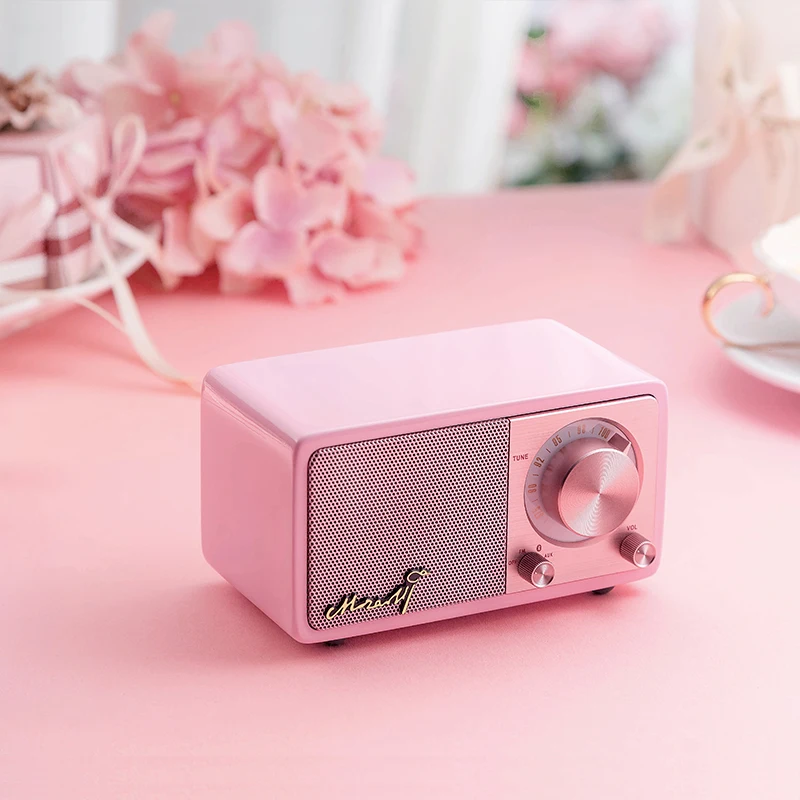 Портативный динамик Sangean с FM радио портативный мини Bluetooth беспроводной подарок на