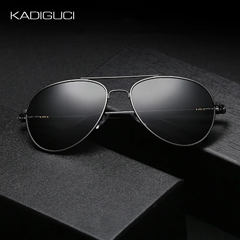 Kadiguci солнцезащитные очки-авиаторы Для Мужчин Поляризованные классические и