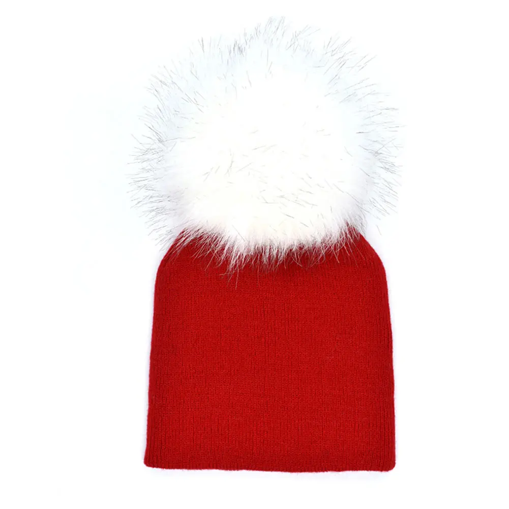 

Cute Newborn Winter Warm Baby Hat Ball Pompom Beanies Kids Girl Boy Knitted Hats Cap Winter Hat for Baby
