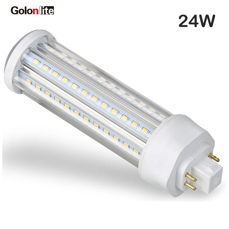 Golonlite светодиодный PL светильник лампочка E27 E26 G24 Gx24D Gx24Q 360 градусов PLC PLT лампа Ra80