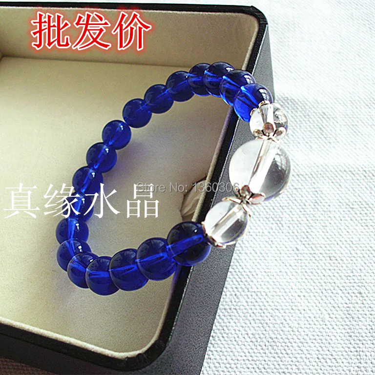 

Blue transparent color woman personality fashion bracelets and bracelet Valentine's day party decorations Mother's day gift