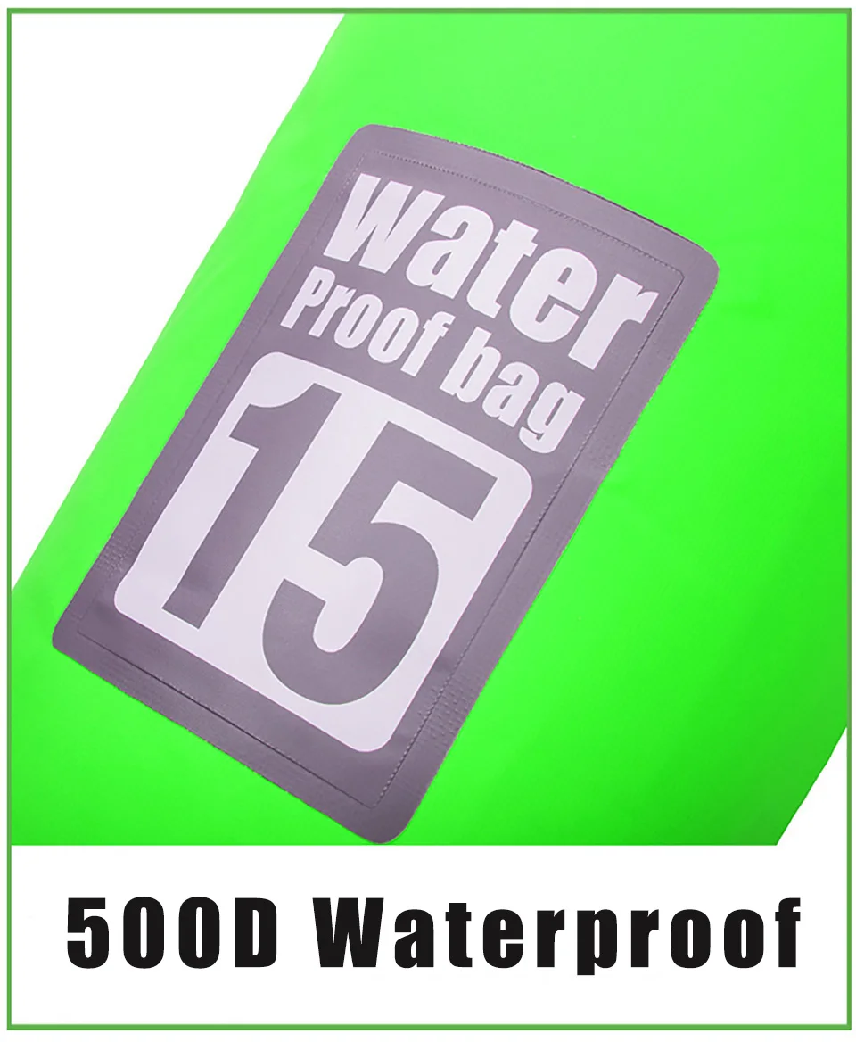 Качественные сверхлегкие 5L/10L/15L/20L водонепроницаемые сумки для хранения сухих