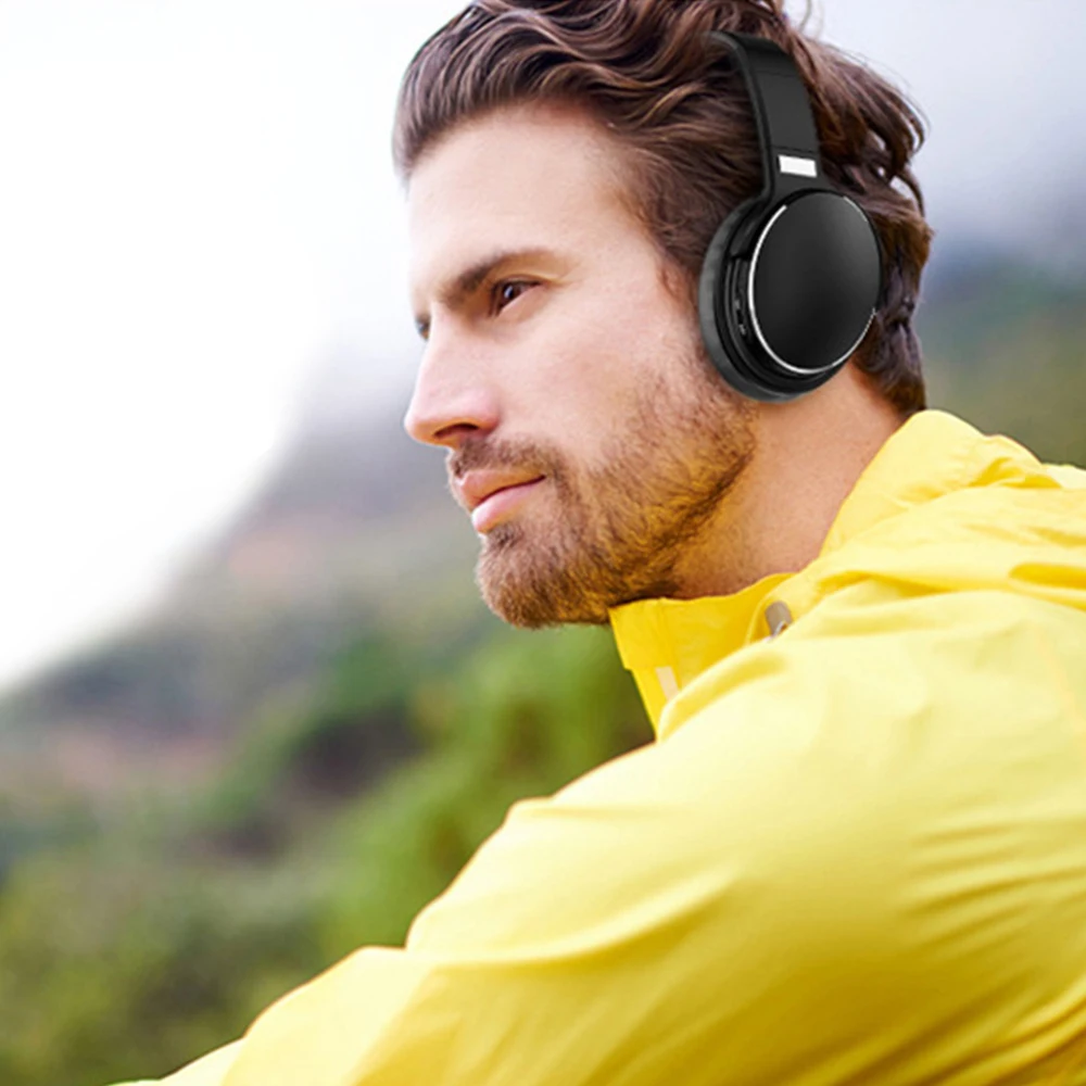 ALWUP H1 спортивные наушники с шумоподавлением и Bluetooth, беспроводные наушники HIFI, 30 часов, наушники для телефона с микрофоном 5,0