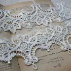 Водорастворимая кружевная юбка из полиэстера, 8,5 см