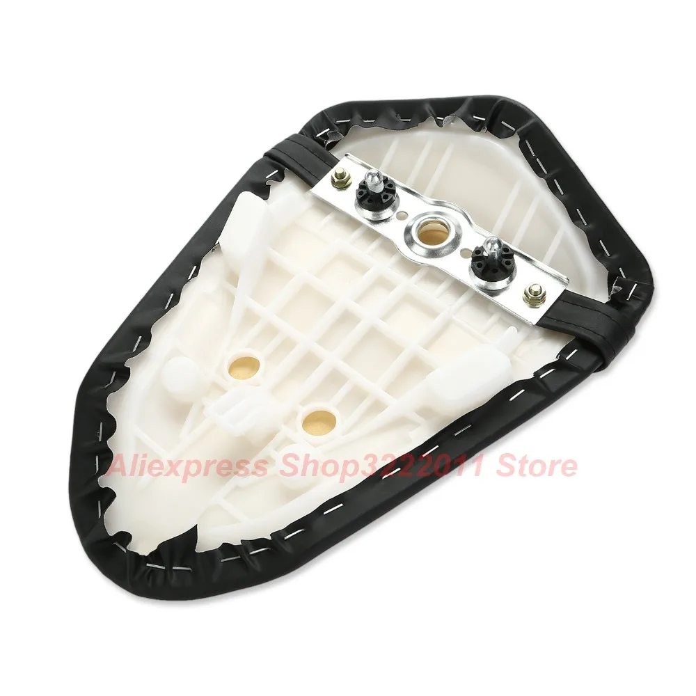 

New Leather Rear Pillion For Kawasaki ZX10R 2008 2009 2010 Passenger Seat Cover
