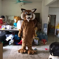 hot sale foam adult tiger mascot costume wild animal long hair tiger mascot costumes halloween party stage performance dress