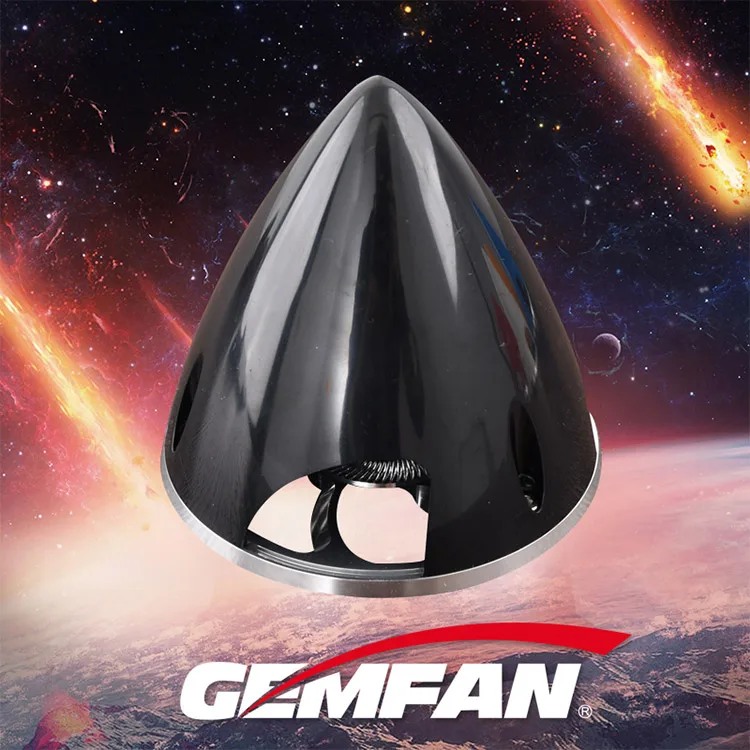 GEMFAN алюминиевая основа пластиковая крышка пропеллера 38 45 51 57 63 70 75 мм для самолета