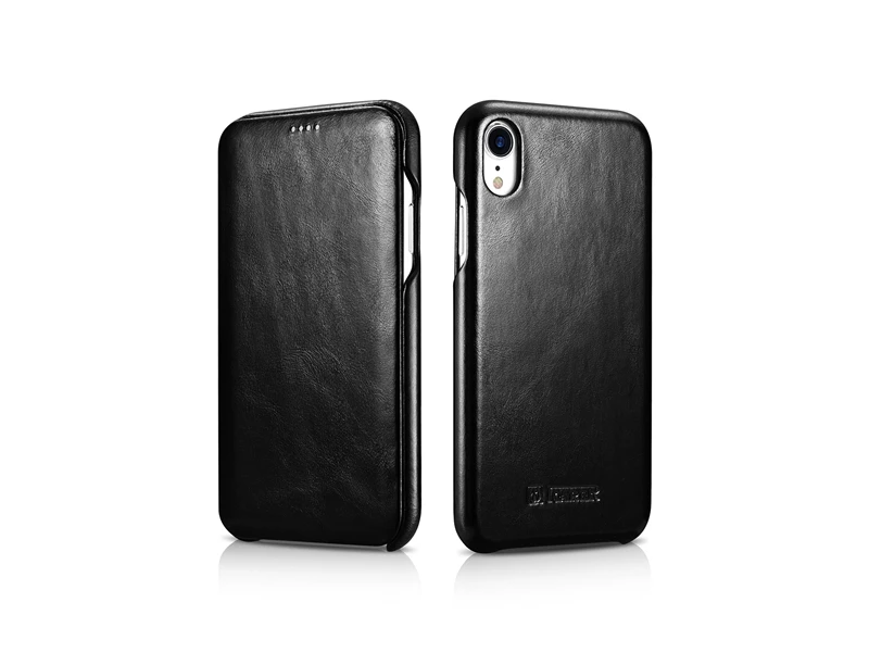 ICARER, Винтажный чехол для iPhone X, роскошный, премиум класса, Натуральная Воловья кожа, чехлы для iPhone XS, чехол, подставка, откидная, Капа, Para Funda