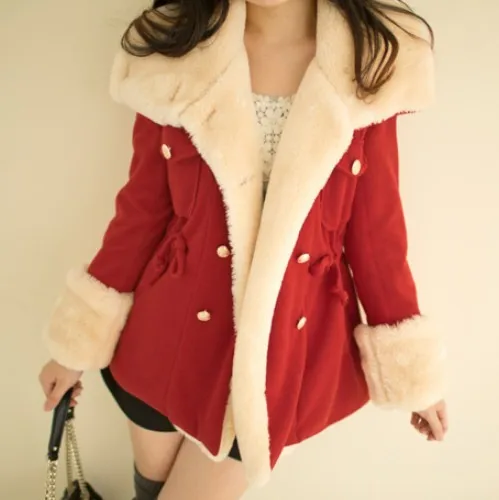 Fashion Slim coat women Winter jacket winter outerwear clothes thick jackets Parka Overcoat Tops woolen | Женская одежда