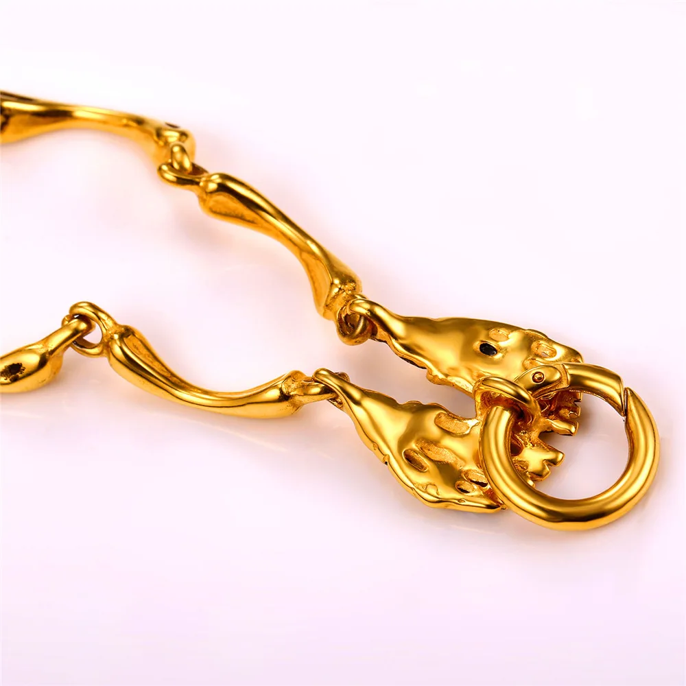 Kpop хип хоп Череп скелето винтажный браслет для унисекс ювелирные изделия