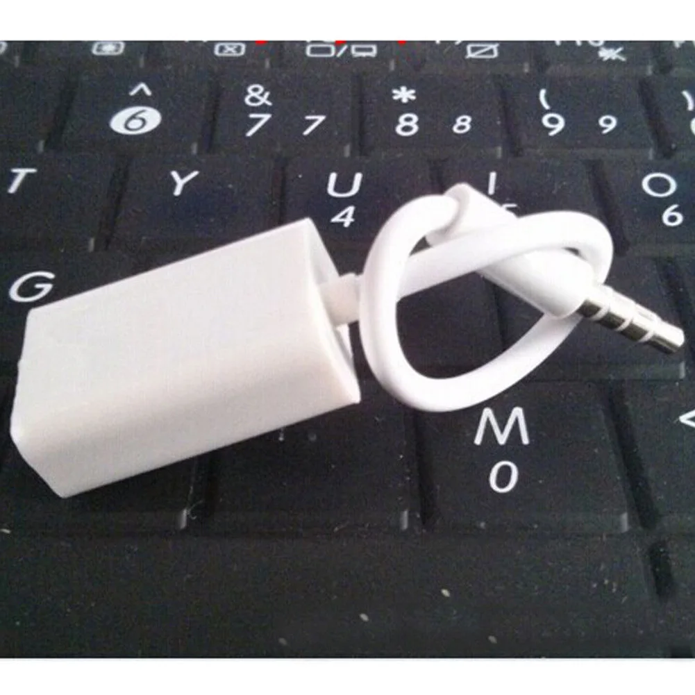 Мужской соединитель конвертер USB 2,0 3,5 мм разъем адаптера Aux кабель Мужской к женскому аудио автомобиля
