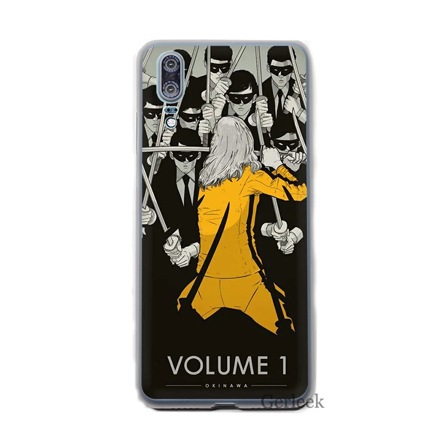 Чехол для телефона Kill Bill Movie Drawing Huawei P8 P9 P10 P20 Pro Lite 2015 2016 2017 P Smart Soft TPU|Чехлы-накладки|