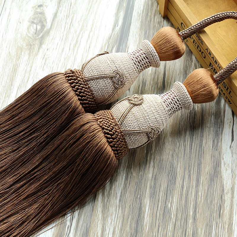 Занавес tieback декоративная подвеска занавес с двойной подвеской одна пара|hanging ball