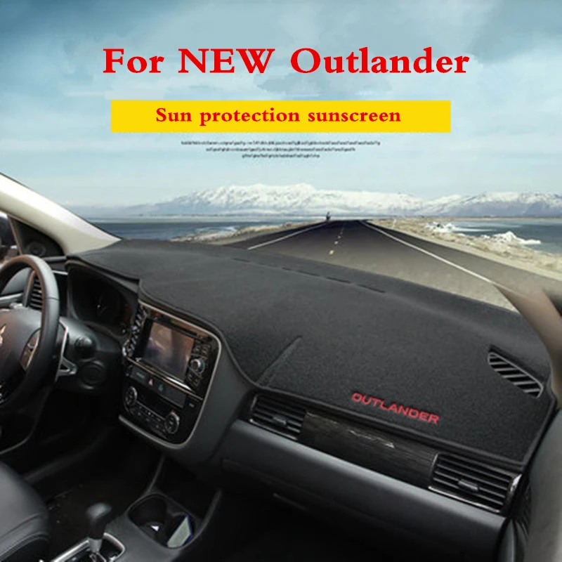 Защитный ковер для приборной панели Mitsubishi Outlander 20132014 2015 2016 2017 2018 2019|carpeting carpets|carpet
