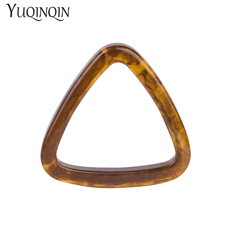 Trendy Fashion Resin Cuff Women Bracelet and Bangles Indian Mix Color Acrylic Triangle Geometric Bangle For Girl Elegant Jewelry | Украшения