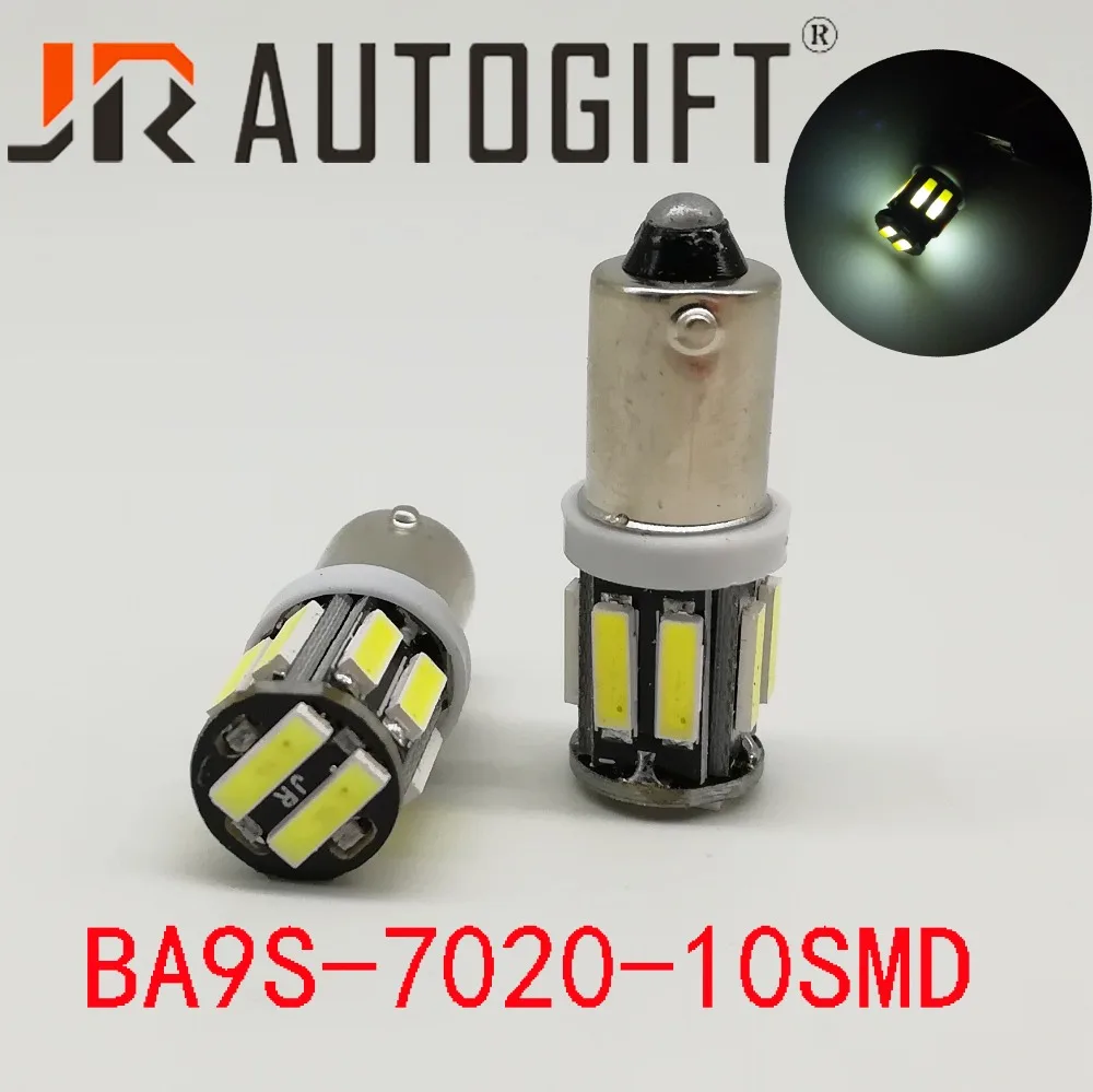 Автомобильный Стайлинг 2 шт. 12 В 24 7014 7020 10SMD BA9S светодиодный Купол Лицензия на