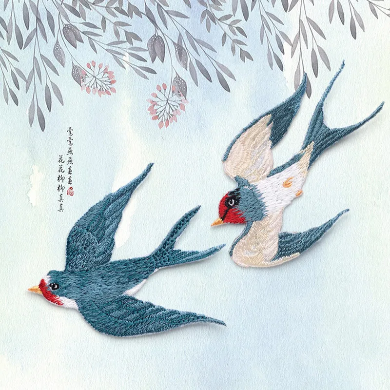 1 шт. вышитые искусственные челюсти для одежды | Дом и сад