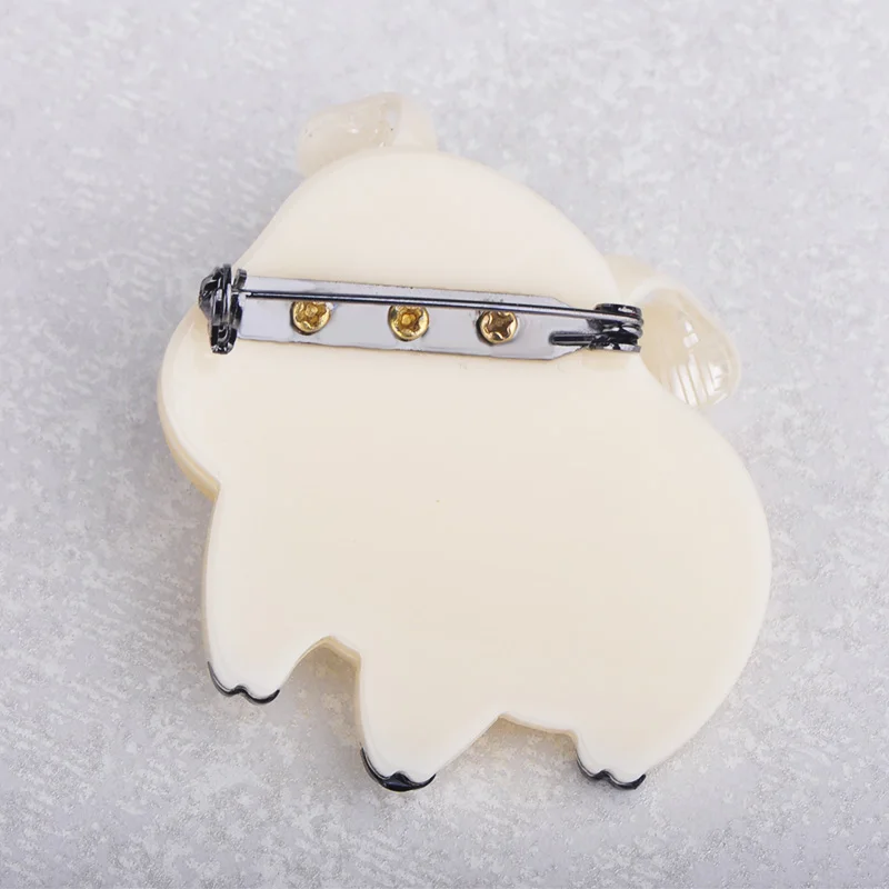 FUNMOR кавайная акриловая брошь в виде поросенка полимерные значки с животными