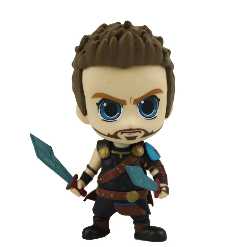 Бесплатная доставка 5 шт. милый 4 &quotТор 3 Ragnarok Гладиатор Халк Локи Cosbaby в коробке 10