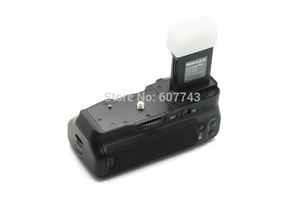 Батарейный отсек для Canon EOS 550D 600D 650D 700D Rebel T2i T3i T4i T5i как BG E8 + IR 2x Φ аккумулятор