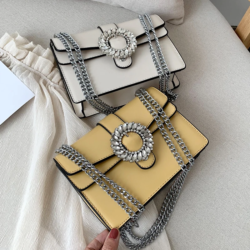 Элегантная женская квадратная сумка с клапаном новинка 2019 качественная