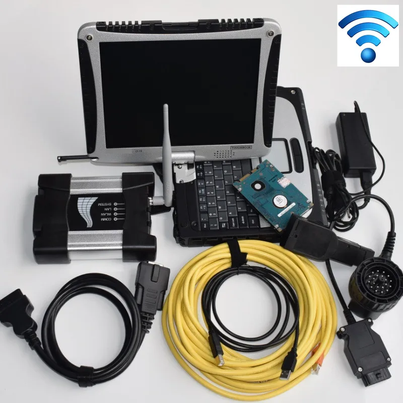 Новинка ICOM Next Wifi для программирования и диагностики B MW 2020 12 версия с ноутбуком CF 19