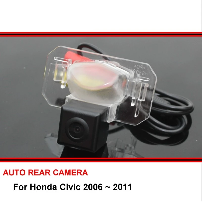 Камера заднего вида для Honda Civic 2006 ~ 2011 автомобильная парковочная камера HD CCD с