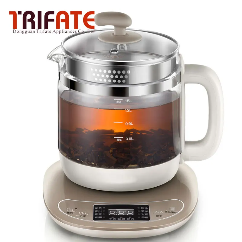 YSH-B18W2 multi-functional household intelligent insulation glass electric kettle boil teapot | Бытовая техника