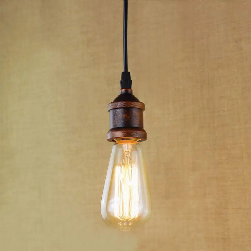 Ретро промышленный подвесной ретро-светильник из переработанного материала с