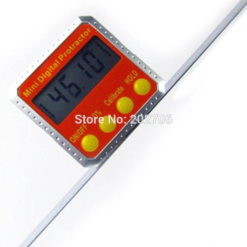 Новый 2-сторонний мини-магнит цифровой транспортир электронный инклинометр