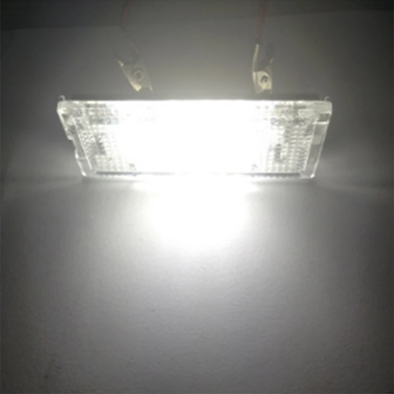DINGBIAOJI Qook Bianco 18SMD номерной знак Luci lampadine для BMW E46 4D 98 03 автомобильный Стайлинг