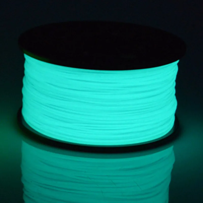 Нить для 3d принтера PLA 1 75 мм светящаяся нить кг материалы печати|luminous filament|filament