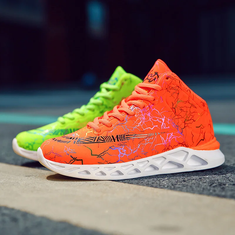 Новая баскетбольная обувь для мальчиков yuanyang модные повседневные кроссовки
