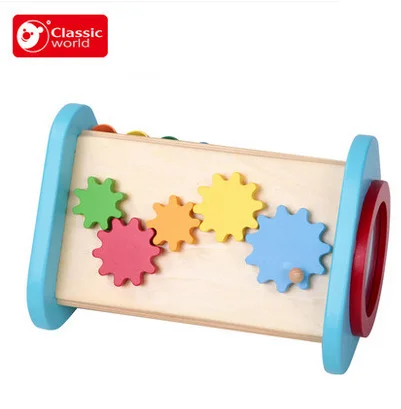 Классический Мир деревянная многофункциональная игровая коробка детская