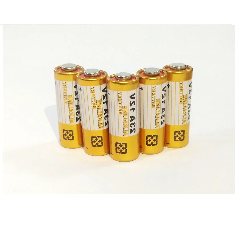 Щелочная батарея GTF, 5 шт., 12 В, 23 а, 12 В, 27 А, 23 а, 12 В, 21/23, A23, E23A, MN21, батарея для пульта дистанционного управления для гаражных ворот