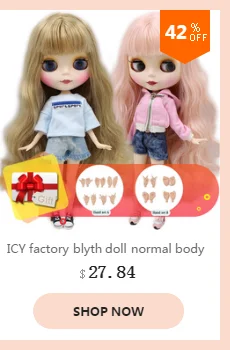 Ледяной обнаженный завод Blyth Кукла № BL662 каштановые волосы белое лицо Neo 1/6 BJD