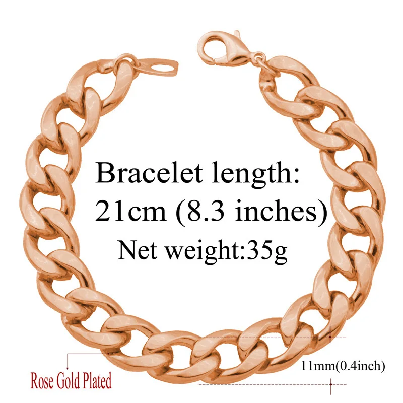 Мужской браслет цепочка из панцирного плетения 11 мм|curb chain bracelet|bracelet men jewelrychain