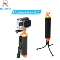 go pro accessories floating handle bar handheld stick monopod hand grip tripod for gopro hero8 7 6 5 4 xiaomiyi 4k action camera