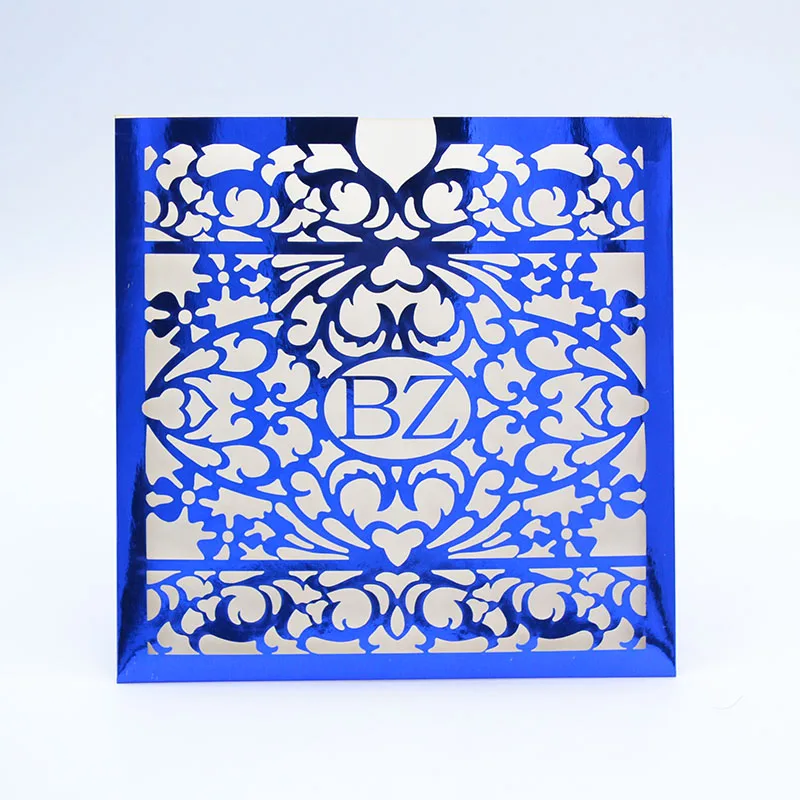 Оптовые Заказные арабские свадебные пригласительные открытки дешевые лазерные