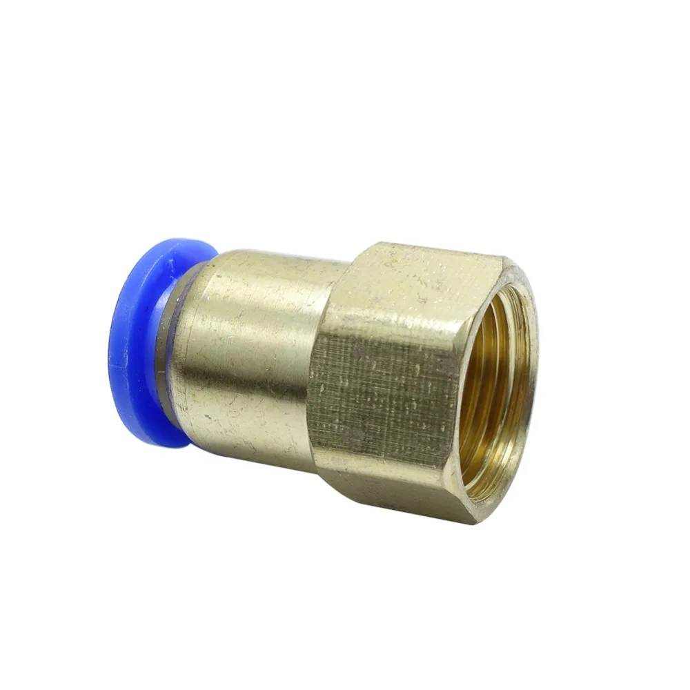 4 мм/6 мм/8 мм/10 мм/12 мм OD * 1/8 "/1/4"/3/8 "/1/2" bspp пневматический Push в