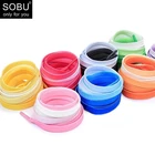 1 пара цветные шнурки для обуви конфеты градиент печати плоский ботинок кружева обувь повседневная Хроматическая Цвет шнурки